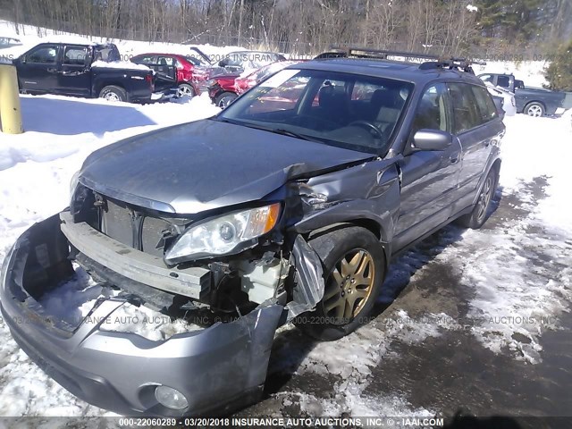 4S4BP62C087353612 - 2008 SUBARU OUTBACK 2.5I LIMITED GRAY photo 6