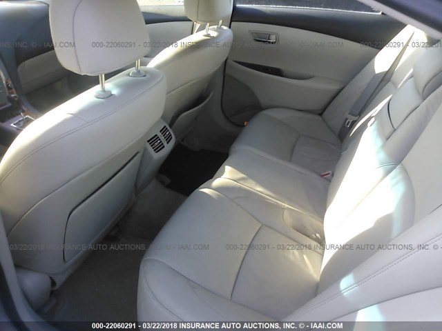 JTHBJ46G482263415 - 2008 LEXUS ES 350 Champagne photo 8