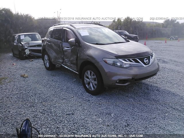 JN8AZ1MU9DW204817 - 2013 NISSAN MURANO S/SL/LE Dark Brown photo 1