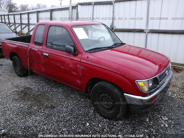 4TAUN53B8SZ050801 - 1995 TOYOTA TACOMA XTRACAB RED photo 1