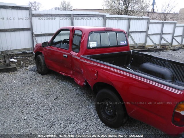 4TAUN53B8SZ050801 - 1995 TOYOTA TACOMA XTRACAB RED photo 6