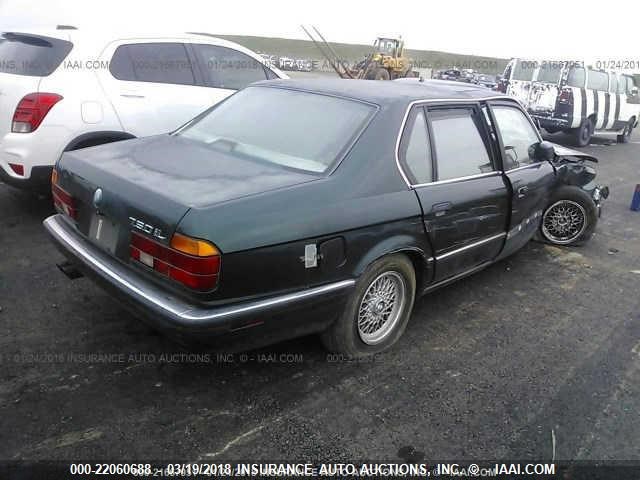 WBAGC8325RDC81669 - 1994 BMW 750 IL AUTOMATIC მწვანე ფოტო 4