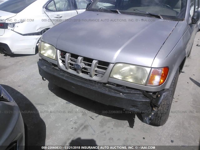 KNDJB723115689808 - 2001 KIA SPORTAGE SILVER photo 6