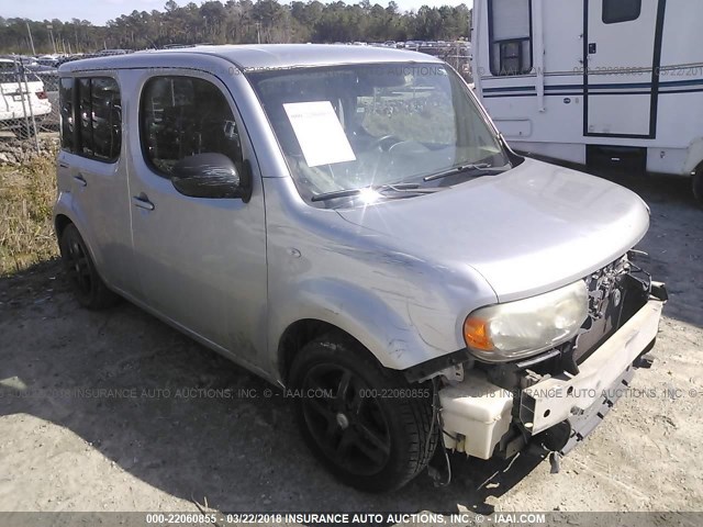 JN8AZ2KR7AT150113 - 2010 NISSAN CUBE S/SL/KROM SILVER photo 1