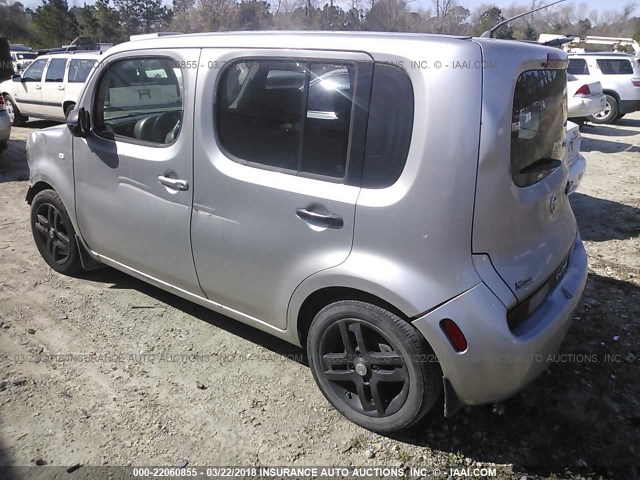 JN8AZ2KR7AT150113 - 2010 NISSAN CUBE S/SL/KROM SILVER photo 3