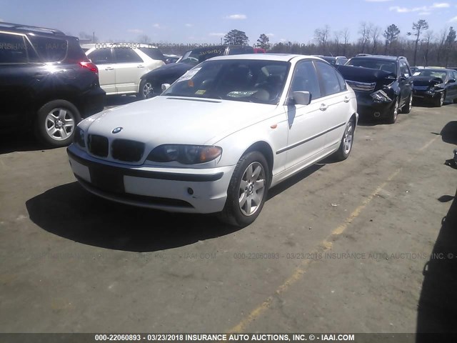 WBAEU334X4PR06693 - 2004 BMW 325 XI WHITE photo 2