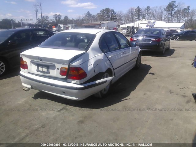 WBAEU334X4PR06693 - 2004 BMW 325 XI WHITE photo 4