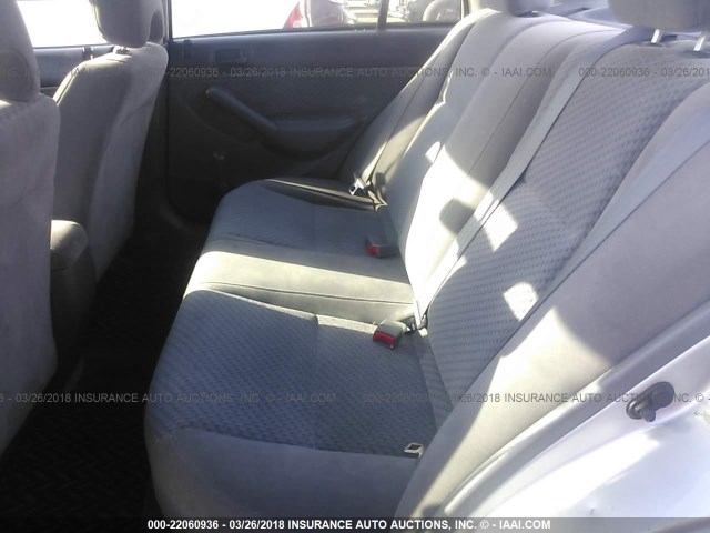 2HGES16345H567078 - 2005 HONDA CIVIC DX VP 银色 照片 8