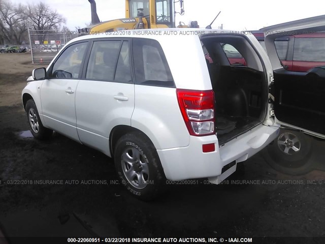 JS3TD941764100950 - 2006 SUZUKI GRAND VITARA  WHITE photo 3