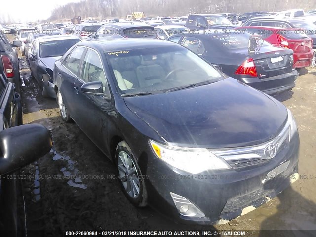 4T4BF1FK5DR280651 - 2013 TOYOTA CAMRY L/SE/LE/XLE BLACK photo 1