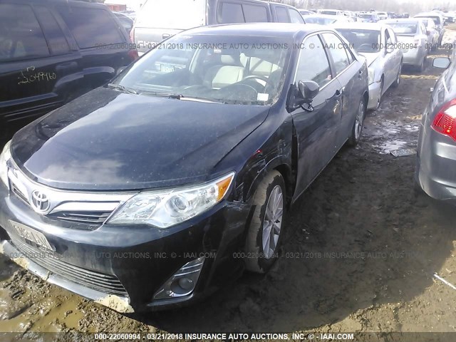 4T4BF1FK5DR280651 - 2013 TOYOTA CAMRY L/SE/LE/XLE 黑色 照片 2