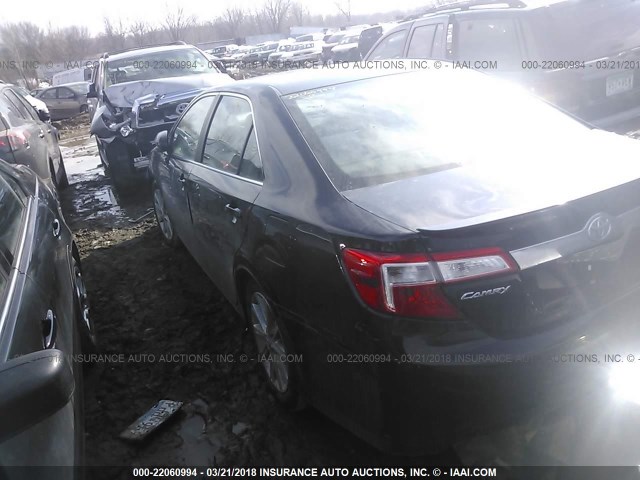 4T4BF1FK5DR280651 - 2013 TOYOTA CAMRY L/SE/LE/XLE 黑色 照片 3