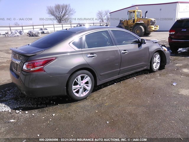 1N4AL3AP7DN579723 - 2013 NISSAN ALTIMA 2.5/S/SV/SL GRAY photo 4