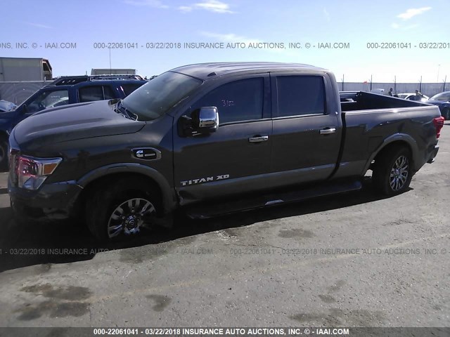 1N6BA1F41HN552043 - 2017 NISSAN TITAN XD SL/PRO-4X/PLAT RESERVE BROWN photo 6