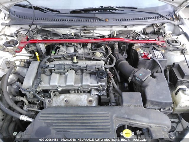 JM1BJ246731171486 - 2003 MAZDA PROTEGE PR5 白色 照片 10