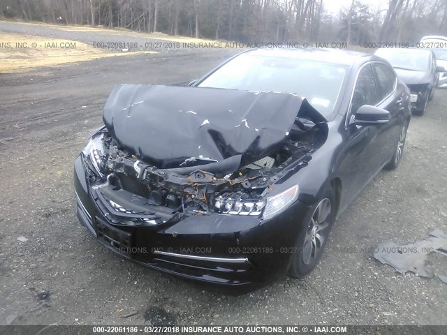 19UUB1F54FA006683 - 2015 ACURA TLX TECH 黑色 照片 2