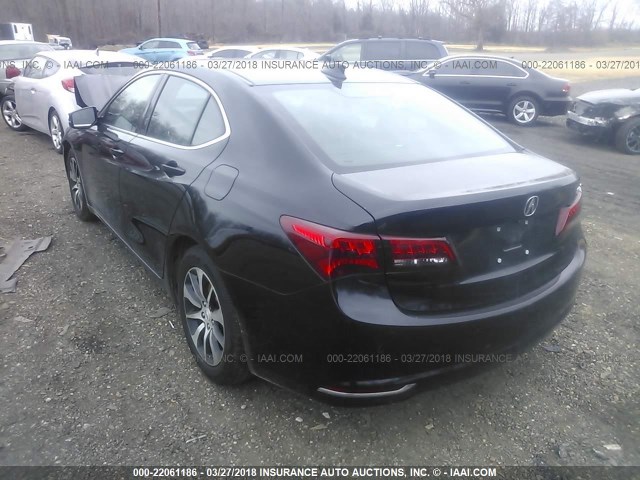 19UUB1F54FA006683 - 2015 ACURA TLX TECH 黑色 照片 3