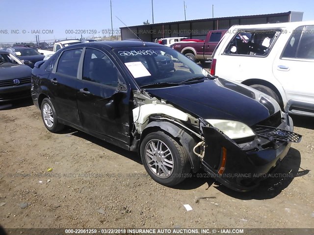 1FAFP34NX7W189797 - 2007 FORD FOCUS ZX4/S/SE/SES 黑色 照片 1