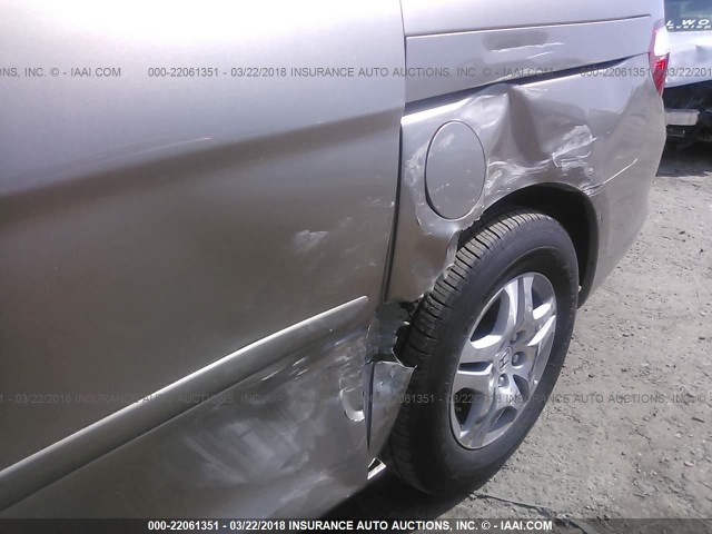 5FNRL38777B102649 - 2007 HONDA ODYSSEY EXL ოქროსფერი ფოტო 6