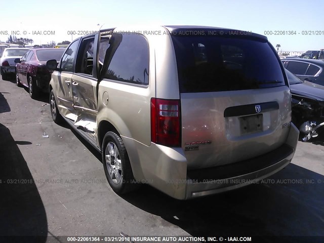 2D4RN4DE9AR326654 - 2010 DODGE GRAND CARAVAN SE Champagne photo 3