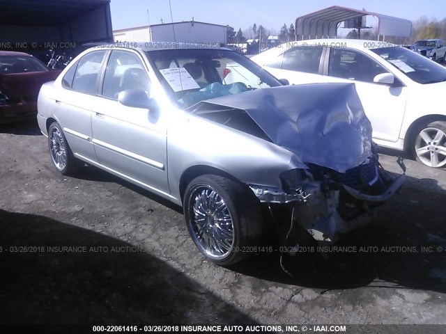 3N1CB51D23L804798 - 2003 NISSAN SENTRA XE/GXE GRAY photo 1