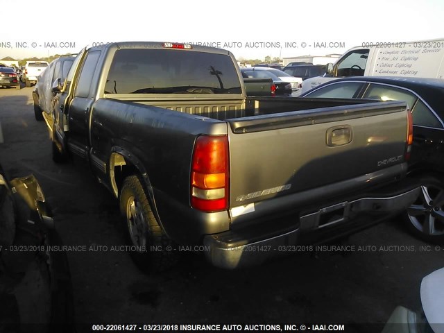 2GCEC19T611142987 - 2001 CHEVROLET SILVERADO C1500 GRAY photo 3