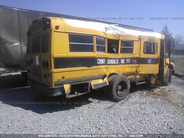 4UZAAXAK54CL86991 - 2004 FREIGHTLINER FS65 SCHOOL BUS FS65 YELLOW photo 4