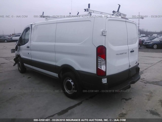 1FTYR1YM1HKA90782 - 2017 FORD TRANSIT T-250 WHITE photo 3