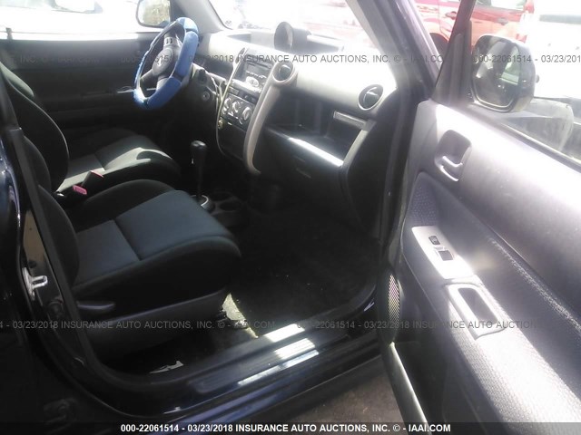 JTLKT324X64099448 - 2006 TOYOTA SCION XB მუქი ლურჯი ფოტო 5