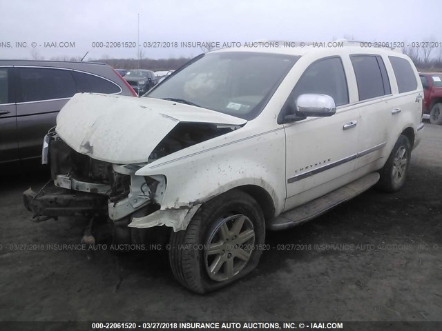 1A8HW58287F507653 - 2007 CHRYSLER ASPEN LIMITED WHITE photo 2