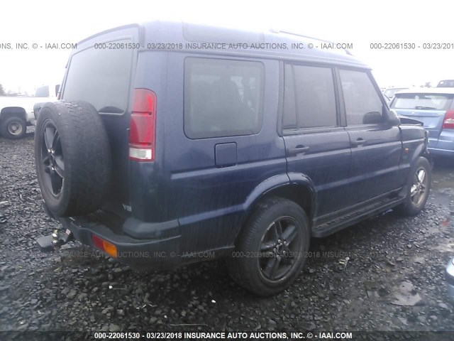 SALTY1546YA236772 - 2000 LAND ROVER DISCOVERY II  ლურჯი ფოტო 4