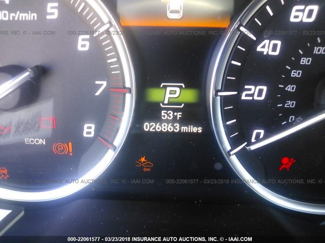 19UUB3F52HA001268 - 2017 ACURA TLX TECH BLACK photo 7