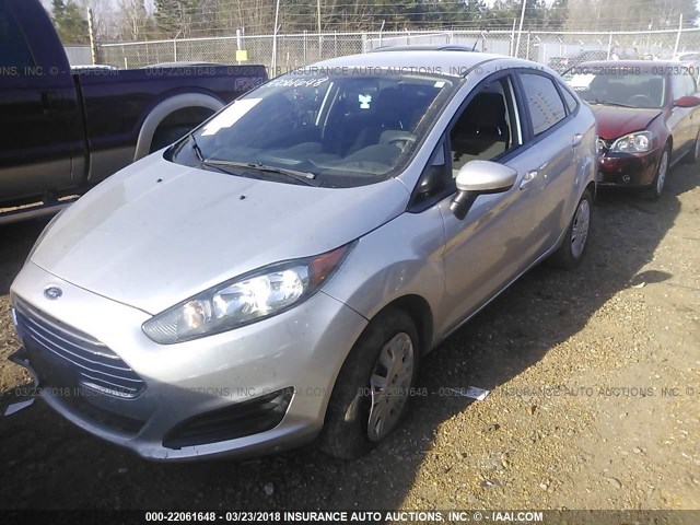 3FADP4AJ4GM144188 - 2016 FORD FIESTA S SILVER photo 2