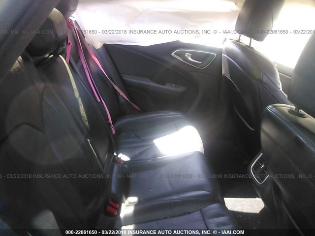 1C3CCCCBXFN758429 - 2015 CHRYSLER 200 C BURGUNDY photo 8