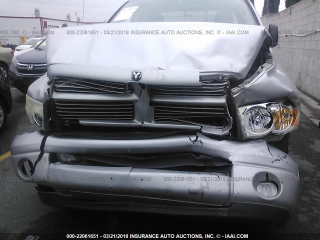 3D7KA28D44G247862 - 2004 DODGE RAM 2500 ST/SLT 银色 照片 6