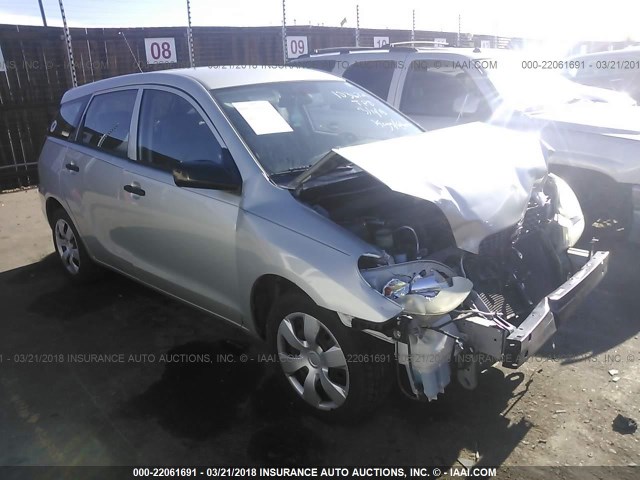 2T1KR32E24C293162 - 2004 TOYOTA COROLLA MATRIX XR SILVER photo 1