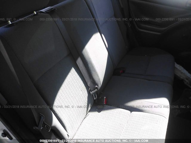 2T1KR32E24C293162 - 2004 TOYOTA COROLLA MATRIX XR SILVER photo 8