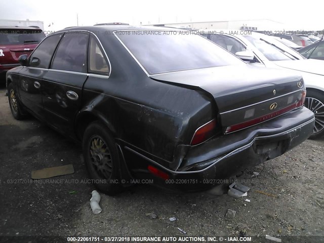 JNKNG01D9RM258587 - 1994 INFINITI Q45 GREEN photo 3