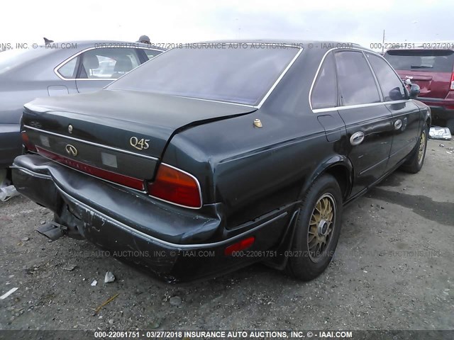 JNKNG01D9RM258587 - 1994 INFINITI Q45 GREEN photo 4