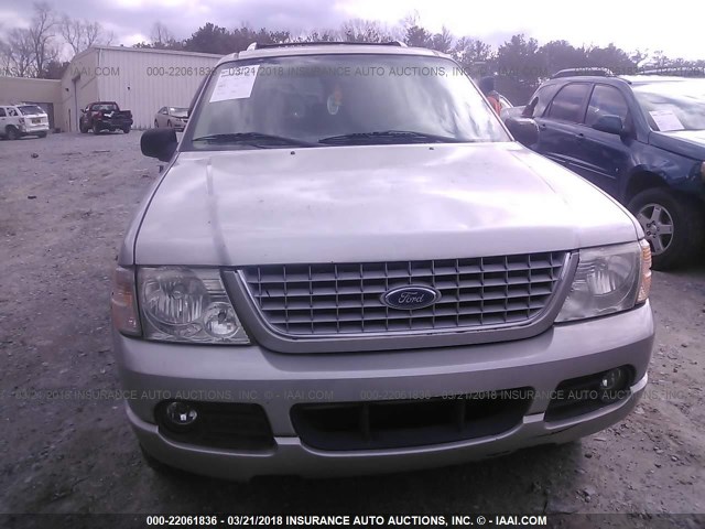 1FMDU75W63UA67352 - 2003 FORD EXPLORER LIMITED 银色 照片 6