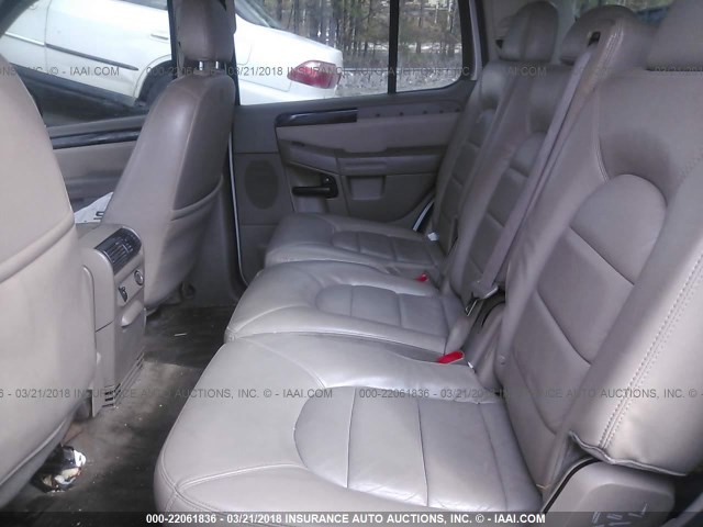 1FMDU75W63UA67352 - 2003 FORD EXPLORER LIMITED 银色 照片 8