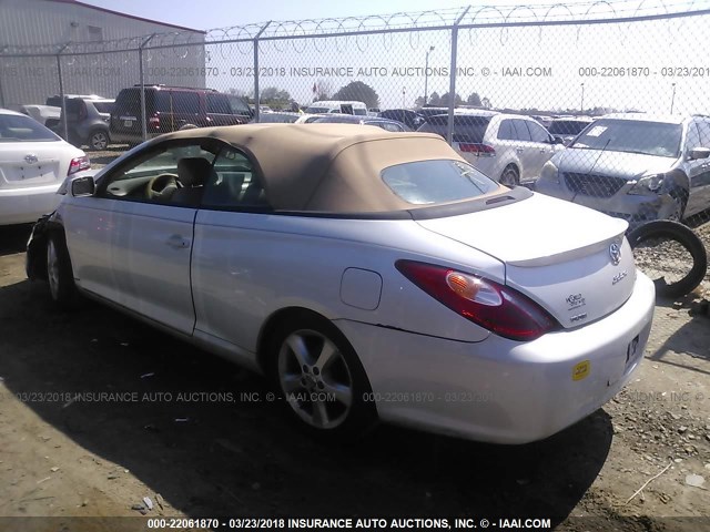 4T1FA38P86U105179 - 2006 TOYOTA CAMRY SOLARA SE/SLE WHITE photo 3