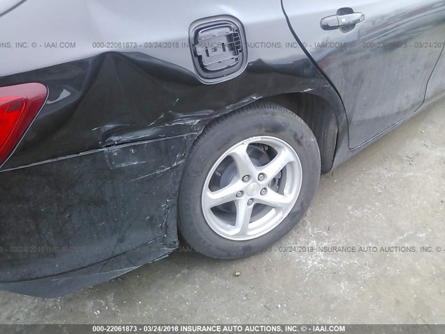 1G1ZB5ST7GF346729 - 2016 CHEVROLET MALIBU LS შავი ფოტო 6