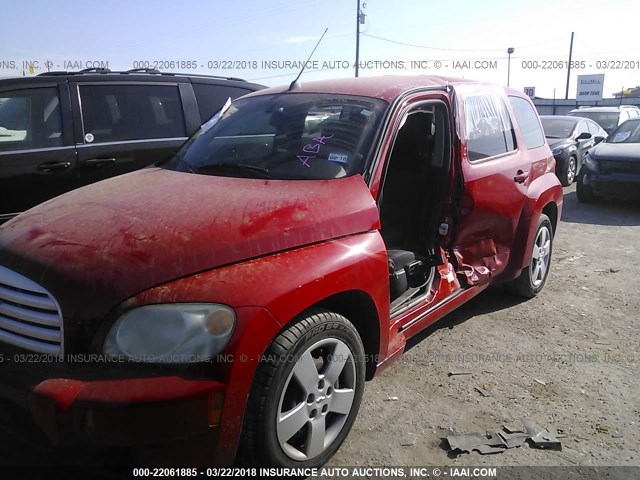 3GNBAAFW0BS624858 - 2011 CHEVROLET HHR LS RED photo 6