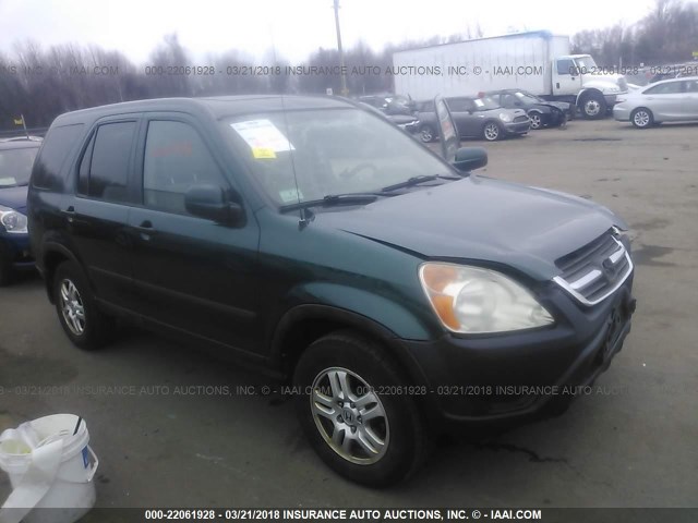 SHSRD78874U247255 - 2004 HONDA CR-V EX GREEN photo 1