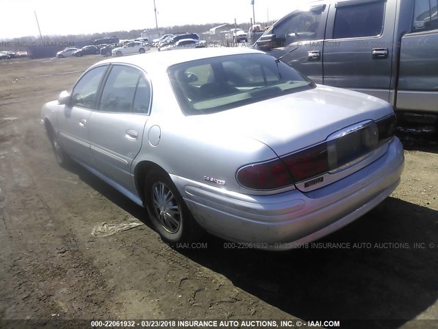 1G4HP54K624208964 - 2002 BUICK LESABRE CUSTOM SILVER photo 3