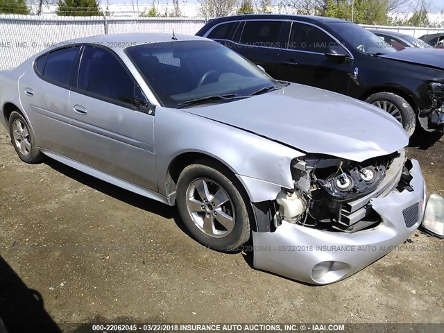 2G2WP522551184319 - 2005 PONTIAC GRAND PRIX SILVER photo 1