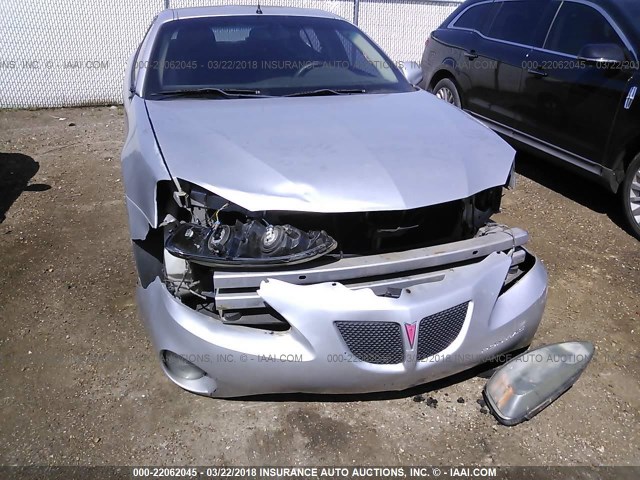 2G2WP522551184319 - 2005 PONTIAC GRAND PRIX SILVER photo 6