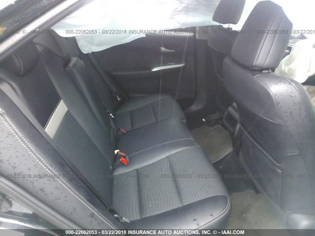 4T1BF1FK7CU190653 - 2012 TOYOTA CAMRY SE/LE/XLE BLACK photo 8