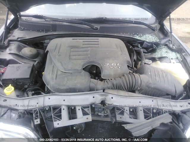 2C3CCAAG0FH742980 - 2015 CHRYSLER 300 LIMITED GRAY photo 10